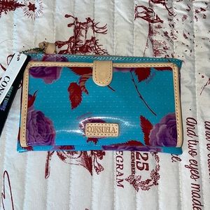 Consuela slim wallet NWT